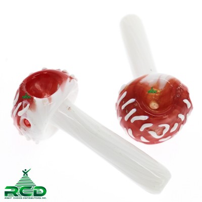 GLASS PIPE MUSHROOM DELUXE GP4095 1CT